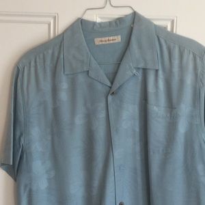 Tommy Bahama floral camp shirt size xl